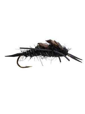 Kaufmann's Rubber Leg Stonefly Nymph- black Stonefiles- Dries and Nymphs