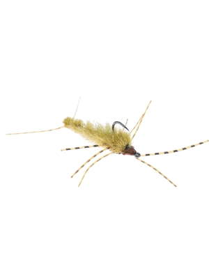 Blaine Chocklett's Rubber Legs Game Changer- golden Smallmouth Bass Flies- Subsurface