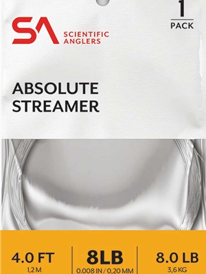 Scientific Anglers Absolute Streamer Leaders Scientific Anglers