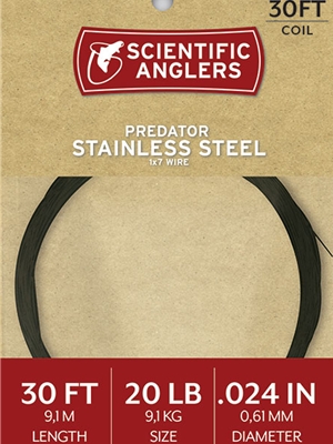 SA Stainless Steel Wire at Mad River Outfitters! Scientific Anglers