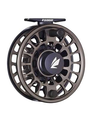 Sage Enforcer Fly Reels- tempest blue sage fly rods and reels