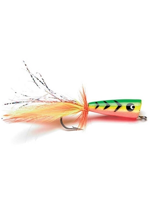 saltwater peacock popper dorado Flies