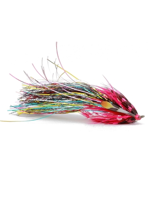 senyo's A.I. intruder fly pink michigan steelhead and salmon flies