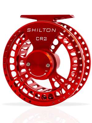 Shilton CR2 Fly Reel- red Shilton Fly Reels