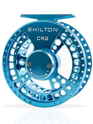 Shilton CR2 Fly Reel- turquoise Shilton Fly Reels- #we stop fish