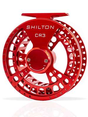 Shilton CR3 Fly Reel- red Shilton Fly Reels
