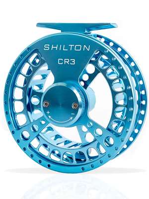 Shilton CR3 Fly Reel- turquoise Shilton Fly Reels- #we stop fish