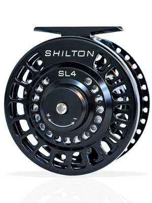 Shilton SL 4 Fly Reel - black Shilton Fly Reels