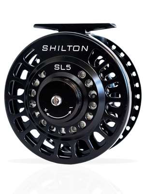 Shilton SL 5 Fly Reel - black Shilton Fly Reels