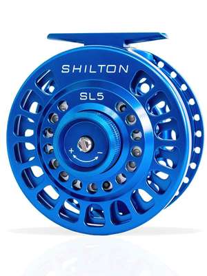 Shilton SL 5 Fly Reel - blue Shilton Fly Reels