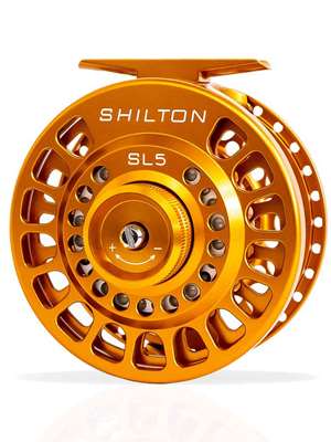 Shilton SL 5 Fly Reel - burnt gold Shilton Fly Reels