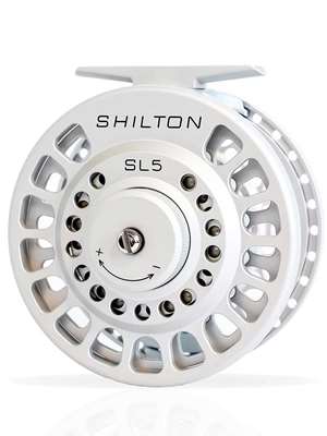 Shilton SL 5 Fly Reel - titanium Shilton Fly Reels