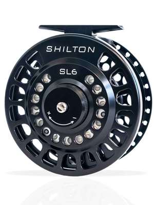 Shilton SL 6 Fly Reel - black Shilton Fly Reels- #we stop fish
