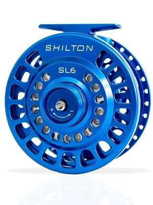 Shilton SL 6 Fly Reel - blue Shilton Fly Reels