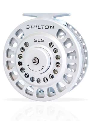 Shilton SL 6 Fly Reel - titanium Shilton Fly Reels