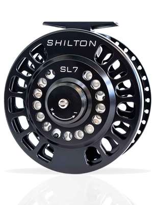 Shilton SL 7 Fly Reel - black Shilton Fly Reels