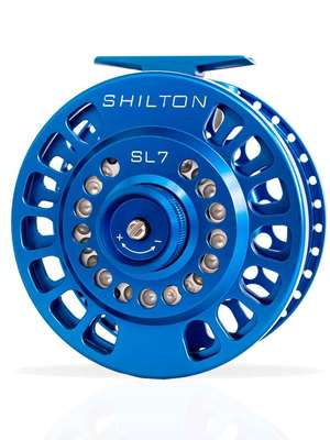 Shilton SL 7 Fly Reel - blue Shilton Fly Reels