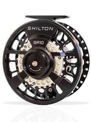 Shilton SR 10 Fly Reel- black Shilton Fly Reels