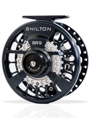 Shilton SR 9 Fly Reel- black Shilton Fly Reels