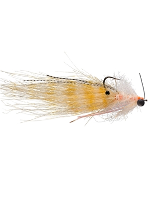 Shrimp Tease Fly- cream Redfish Flies