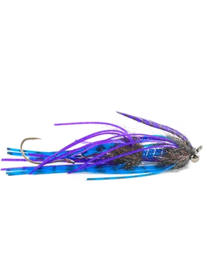 Sili Leg Intruder- black/blue Swing and Spey Flies