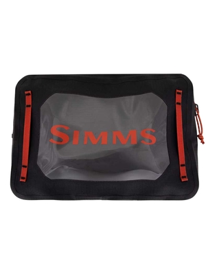 Simms Cry Creek Z Waterproof Gear Pouch- Black Tackle Bags