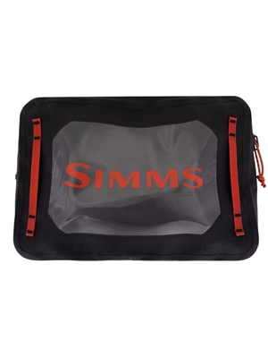 Simms Cry Creek Z Waterproof Gear Pouch- Black Travel Bags