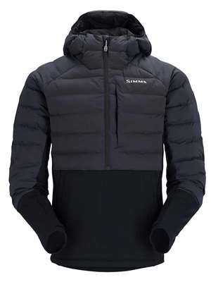 Simms Men's Exstream Insulated Pullover Hoody- black Simms Hoodies