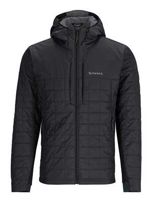 Simms Fall Run Hybrid Jacket- black Men's Fly Fishing and Outdoor related Outerwear at Mad River Outfitters