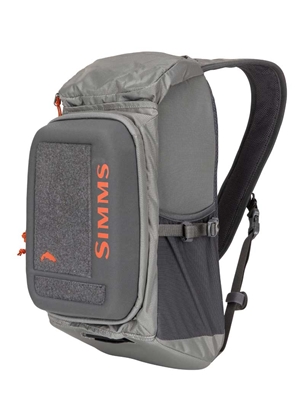 Simms Freestone Sling Pack- pewter 2023 Fly Fishing Gift Guide at Mad River Outfitters