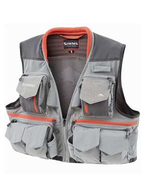 Simms Guide Vest- Steel Simms Fishing Vests