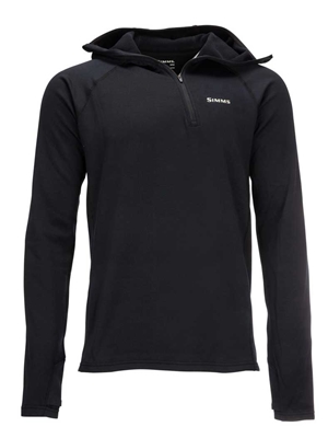 Simms Heavyweight Baselayer Hoody Men's Fly Fishing Shirts at Mad River Outfitters