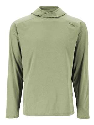 Simms Solarflex Hoody- pale pine Fly Fishing Hoodies