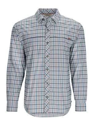 Simms Stone Cold Shirt- Simms Americana Plaid Men's Fly Fishing Shirts at Mad River Outfitters