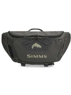 Simms Tributary Hip Pack basalt Fly Fishing Chest Packs