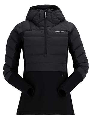 Simms Women's Exstream Insulated Pullover Hoody- black Stay Warm This Winter