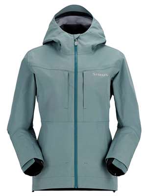 Simms Women's G3 Guide Jacket- avalon teal fly fishing rain gear