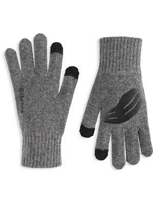 Simms Wool Full Finger Gloves Simms Gloves and Socks