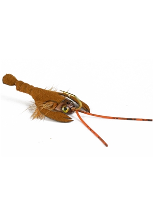 Fish Skull Skull Daddy Crayfish- brown Smallmouth Bass Flies- Subsurface