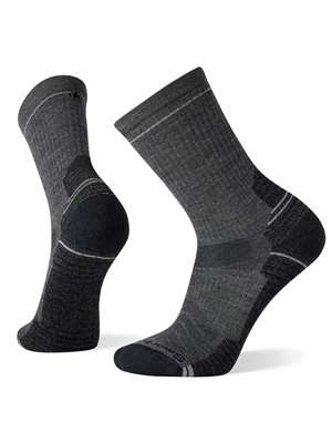 Smartwool Hike Light Cushion Crew Socks in Medium Gray Smartwool Socks and Outdoor Apparel