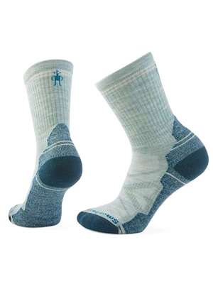 Smartwool Women's Hike Crew Socks in Frosty Green. Mad river outfitters Women's Socks