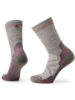 Smartwool Women's Hike Light Cushion Crew Socks in Taupe Smartwool Socks and Outdoor Apparel