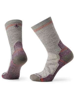 Smartwool Women's Hike Light Cushion Crew Socks in Taupe Women's Socks