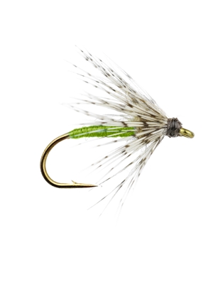 standard soft hackle fly green caddisflies fly fishing