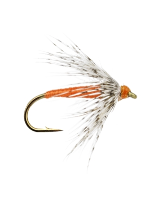 standard soft hackle fly orange Flies