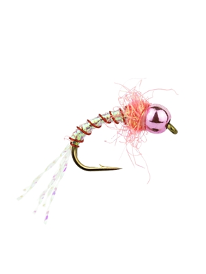 steelhead candy fly strawberry Nymphs  and  Bead Heads