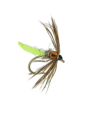 swink's core caddis fly caddis green caddisflies fly fishing