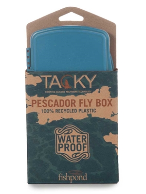 Tacky Pescador Fly Box- baja blue Tacky Fly Boxes
