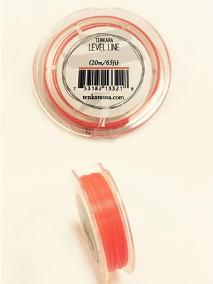 Tenkara Level Line #4.5 orange Tenkara Lines