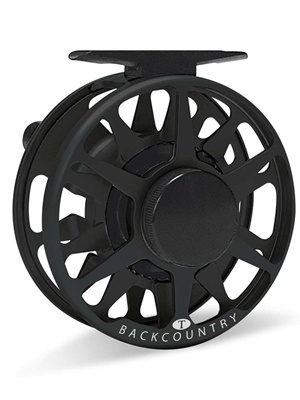 Tibor Backcountry Fly Reel- Frost Black New Fly Reels at Mad River Outfitters